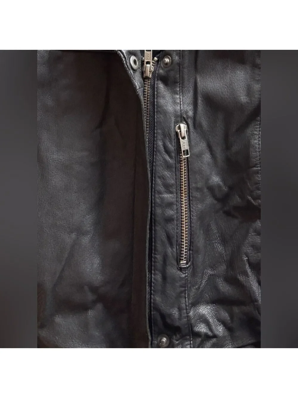 Anthropologie Cartonnier Black Leather Jacket Small